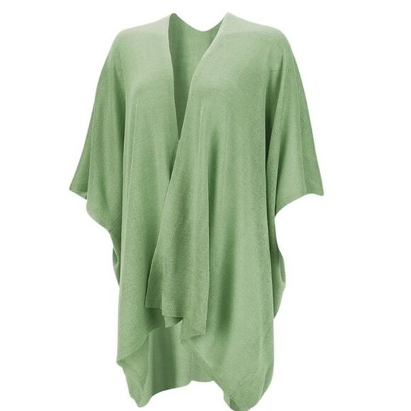 Sage Green Lindsey Wrap Shawl Ruana
